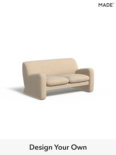 Soft Touch Boucle/Natural Linen Romana By Made (W46372) | £999