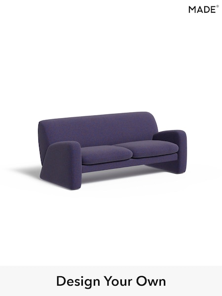 Soft Touch Boucle/Cobalt Blue Romana By Made (W46376) | £1,099