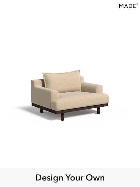Soft Touch Boucle/Natural Linen Turin By Made (W46380) | £799