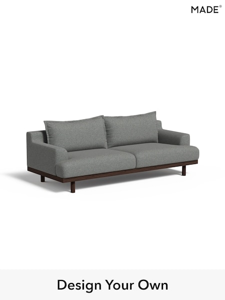 Textured Woven/Ink Blue Turin By Made (W46392) | £1,325
