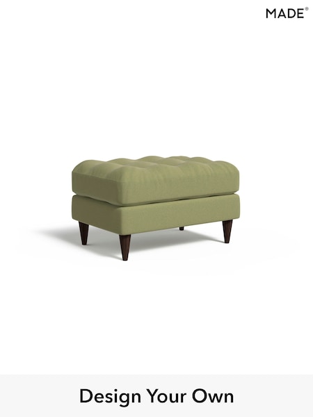 Soft Chenille Easy Clean/Green Tea Scott By Made (W46431) | £375
