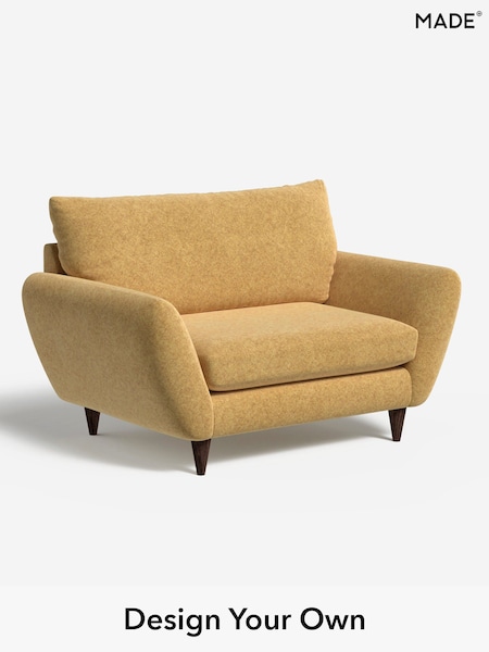 Soft Chenille Easy Clean/Yellow Ochre Tinsley By Made (W46442) | £725