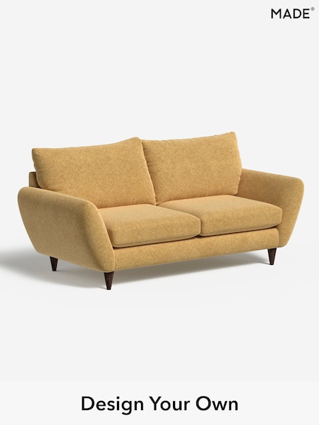 Soft Chenille Easy Clean/Yellow Ochre Tinsley By Made (W46442) | £975