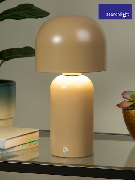 Searchlight Natural Taupe Bellota Table Lamp (W46483) | £23
