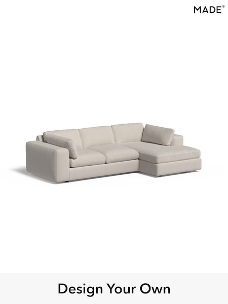 Textured Woven/Silver Grey Alec By Made (W46485) | £2,150