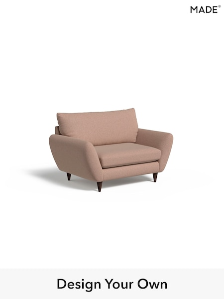 Textured Woven/Plaster Pink Tinsley By Made (W46501) | £725