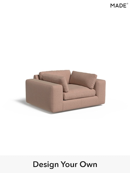 Textured Woven/Plaster Pink Alec By Made (W46502) | £999