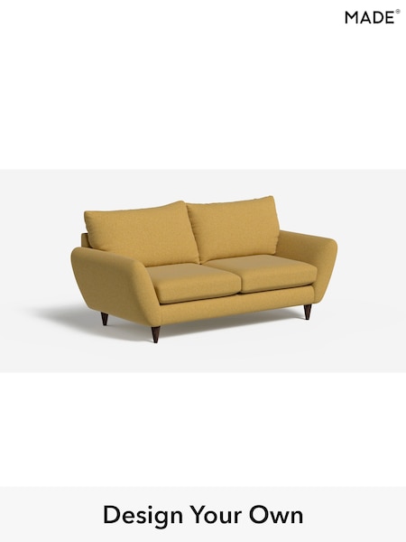 Textured Woven/Warm Ochre Tinsley By Made (W46505) | £975