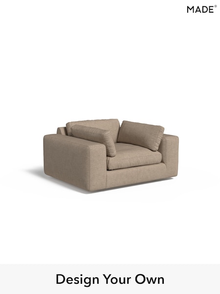 Soft Chenille Easy Clean/Taupe Natural Alec By Made (W46565) | £999