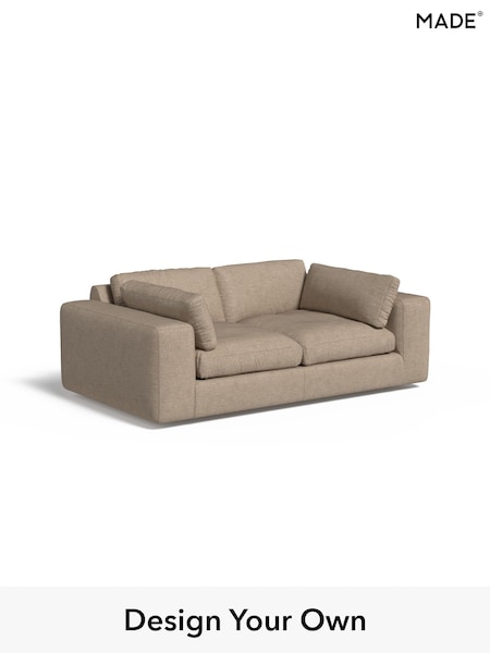 Soft Chenille Easy Clean/Taupe Natural Alec By Made (W46565) | £1,299