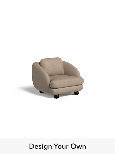 Soft Chenille Easy Clean/Taupe Natural Madris By Made (W46580) | £950