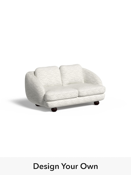 Textured Wave Boucle/Soft White Madris By Made (W46592) | £1,450