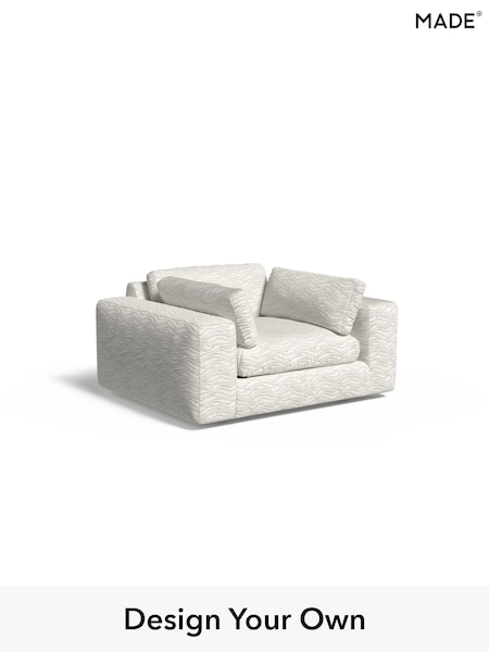 Textured Wave Boucle/Soft White Alec By Made (W46595) | £1,050