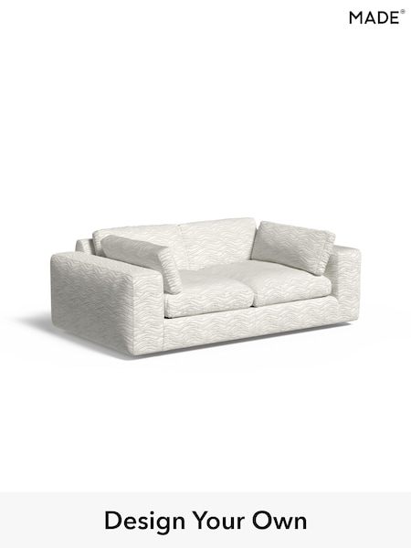Textured Wave Boucle/Soft White Alec By Made (W46595) | £1,375
