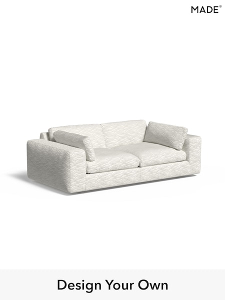 Textured Wave Boucle/Soft White Alec By Made (W46595) | £1,475