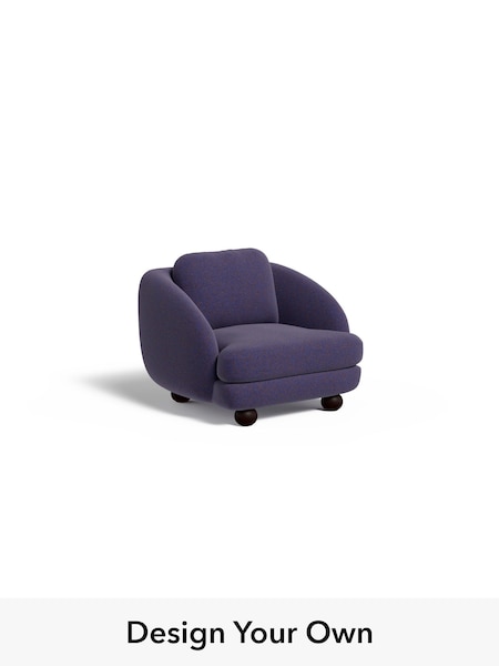 Soft Touch Boucle/Cobalt Blue Madris By Made (W46596) | £899