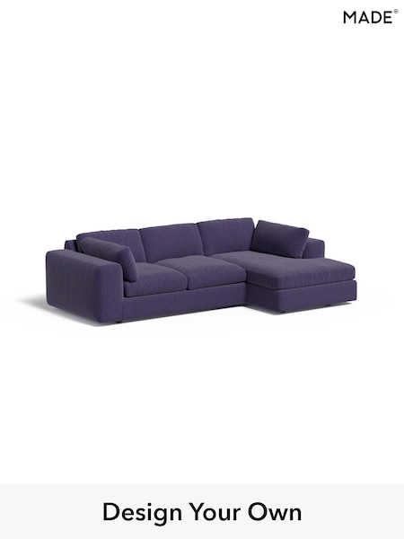 Soft Touch Boucle/Cobalt Blue Alec By Made (W46603) | £1,999