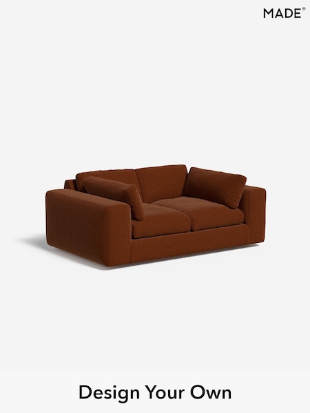 Soft Touch Boucle/Rust Orange Alec By Made (W46606) | £1,425