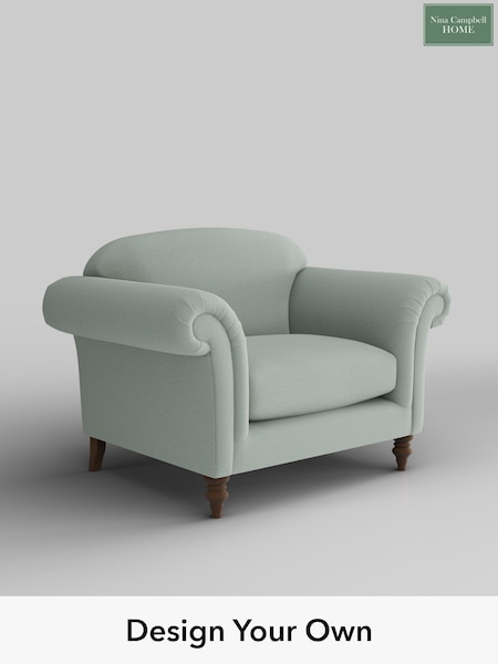 Moore/Aqua Blue Lamont By Nina Campbell (W46628) | £1,275