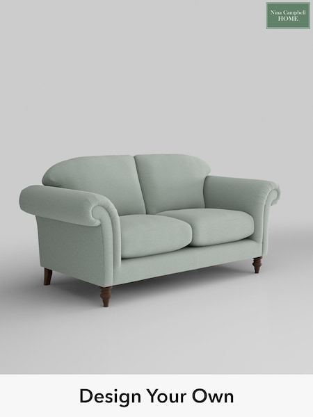 Moore/Aqua Blue Lamont By Nina Campbell (W46628) | £1,625