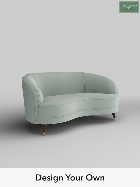 Moore/Aqua Blue Bramerton By Nina Campbell (W46629) | £1,525