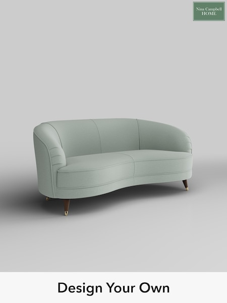 Moore/Aqua Blue Bramerton By Nina Campbell (W46629) | £1,625
