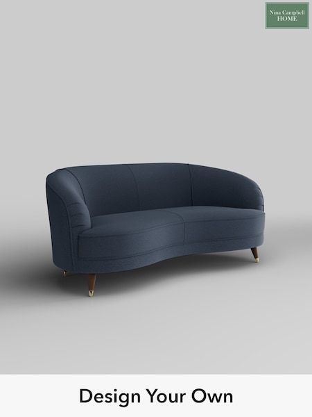 Moore/Indigo Blue Bramerton By Nina Campbell (W46633) | £1,625