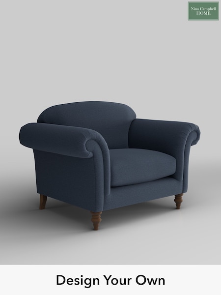 Moore/Indigo Blue Lamont By Nina Campbell (W46640) | £1,275