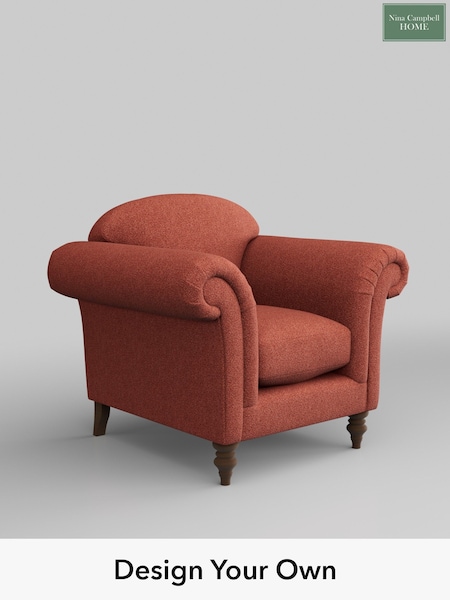 Walpole/Terracotta Orange Lamont By Nina Campbell (W46650) | £925