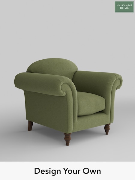 Whistler/Leaf Green Lamont By Nina Campbell (W46654) | £975