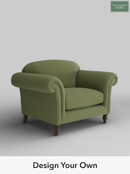 Whistler/Leaf Green Lamont By Nina Campbell (W46654) | £1,125