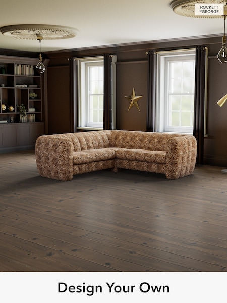 Leopard Love Velvet/Natural The Bowie By Rockett St George (W46666) | £2,799