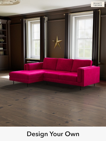 Luxe Kneedlecord Velvet/Harry's Pink The Grace By Rockett St George (W46667) | £1,999