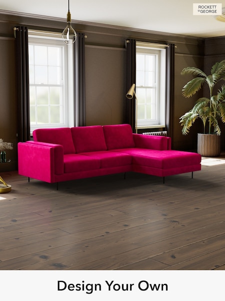 Luxe Kneedlecord Velvet/Harry's Pink The Grace By Rockett St George (W46667) | £1,999