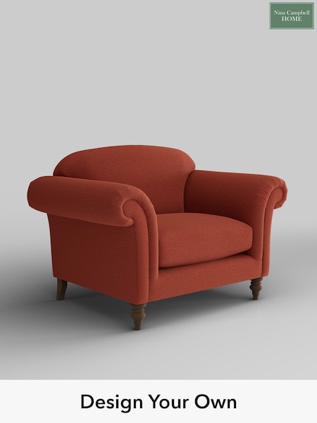 Whistler/Terracotta Orange Lamont By Nina Campbell (W46671) | £1,125