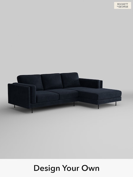 Luxe Kneedlecord Velvet/Midnight Navy The Grace By Rockett St George (W46672) | £1,999