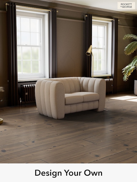 Studio Stripe Velvet/Sand and Black The Bowie By Rockett St George (W46674) | £1,099