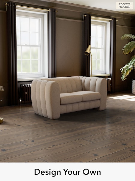 Studio Stripe Velvet/Sand and Black The Bowie By Rockett St George (W46674) | £1,199
