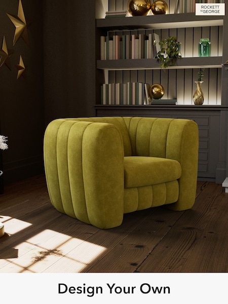Luxe Kneedlecord Velvet/Vintage Green The Bowie By Rockett St George (W46675) | £799