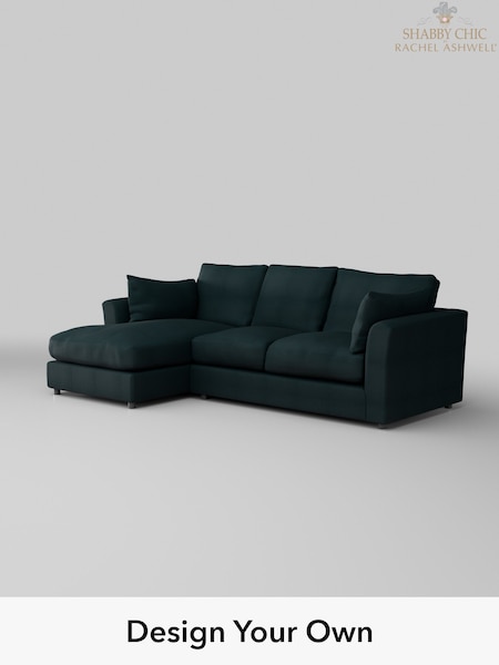 Vintage Velvet/Dark Teal Bradly By Shabby Chic By Rachel Ashwell (W46682) | £1,999