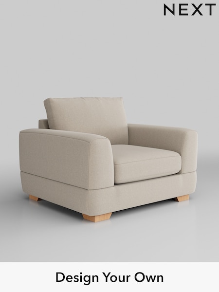 Tweedy Blend Easy Clean/Oyster Clayton (W46714) | £750