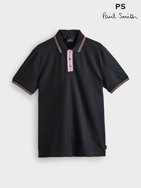 PS Paul Smith Regular Fit Tipped Collar Polo Shirt (W46717) | £95
