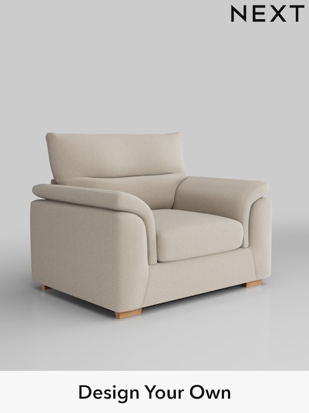 Tweedy Blend Easy Clean/Oyster Hayden Highback (W46719) | £750