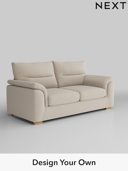 Tweedy Blend Easy Clean/Oyster Hayden Highback (W46719) | £1,125