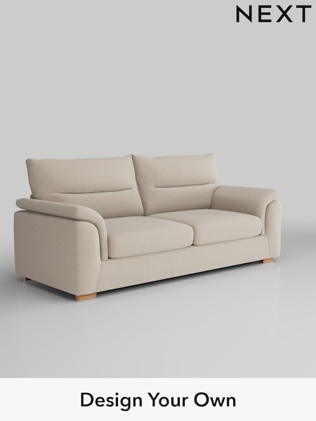 Tweedy Blend Easy Clean/Oyster Hayden Highback (W46719) | £1,225