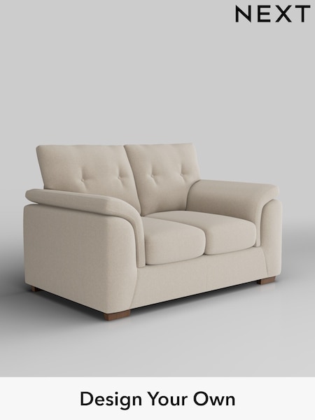 Tweedy Blend Easy Clean/Oyster Hayden Buttoned Back (W46720) | £925