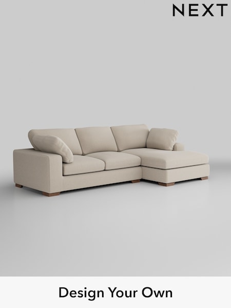 Tweedy Blend Easy Clean/Oyster N Premium The Snuggle Grand (W46730) | £2,575