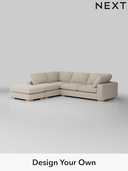 Tweedy Blend Easy Clean/Oyster N Premium The Snuggle Grand (W46730) | £3,399