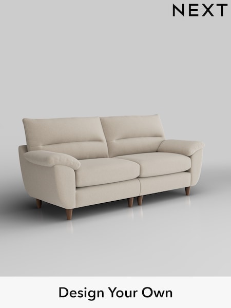 Tweedy Blend Easy Clean/Oyster Elliot Highback (W46731) | £1,175