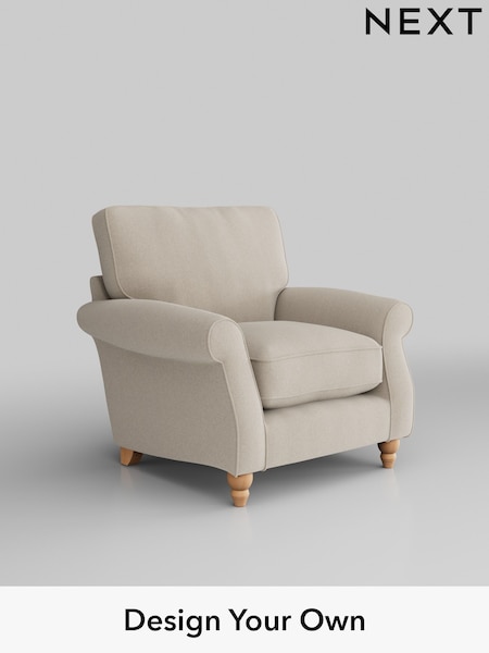 Tweedy Blend Easy Clean/Oyster Ashford Relaxed Sit (W46741) | £825